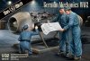 Das Werk DW32101 German Mechanics WW2  with Technical Drawings 1/32
